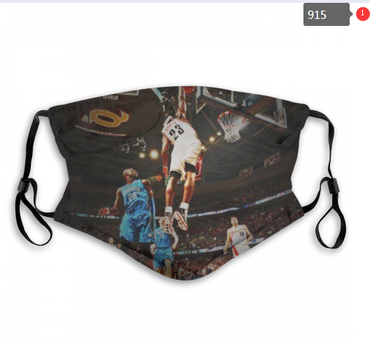 NBA Cleveland Cavaliers #3 Dust mask with filter->nba dust mask->Sports Accessory